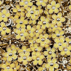 Floral Plastic Buton