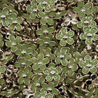 Floral Plastic Buton