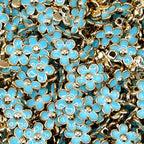 Floral Plastic Buton