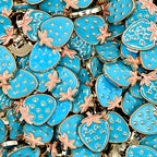 Bright Strawberry Buttons