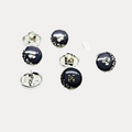 Round Metal Kurta Button