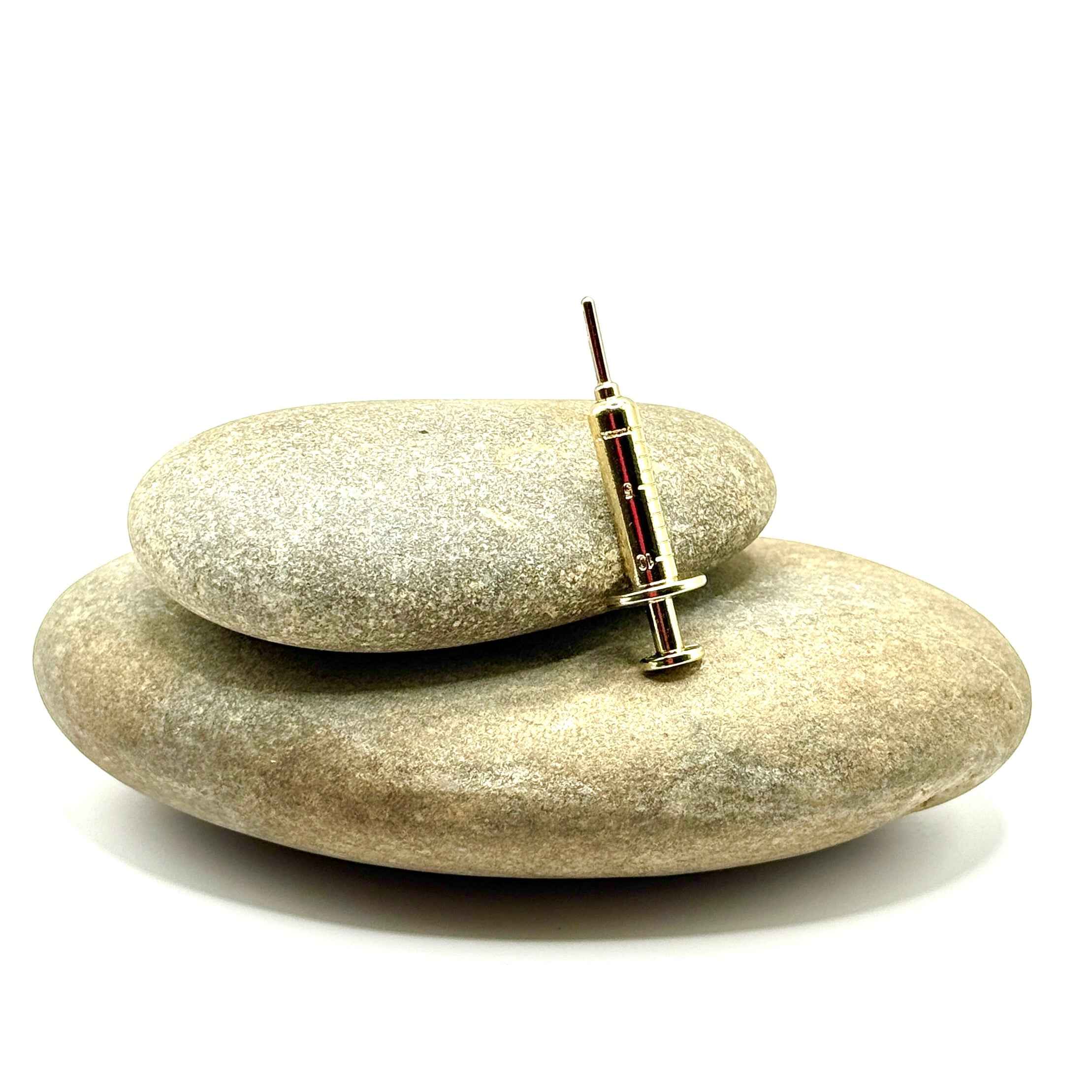 Gold Syringe Pin