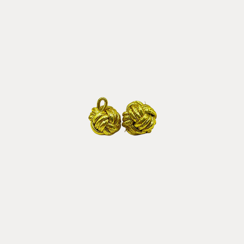 Golden Thread Buttons