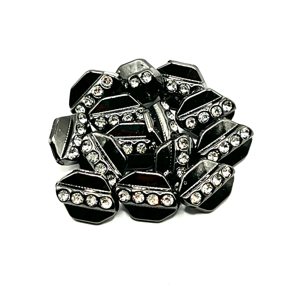 Hex Stone Kurta Button