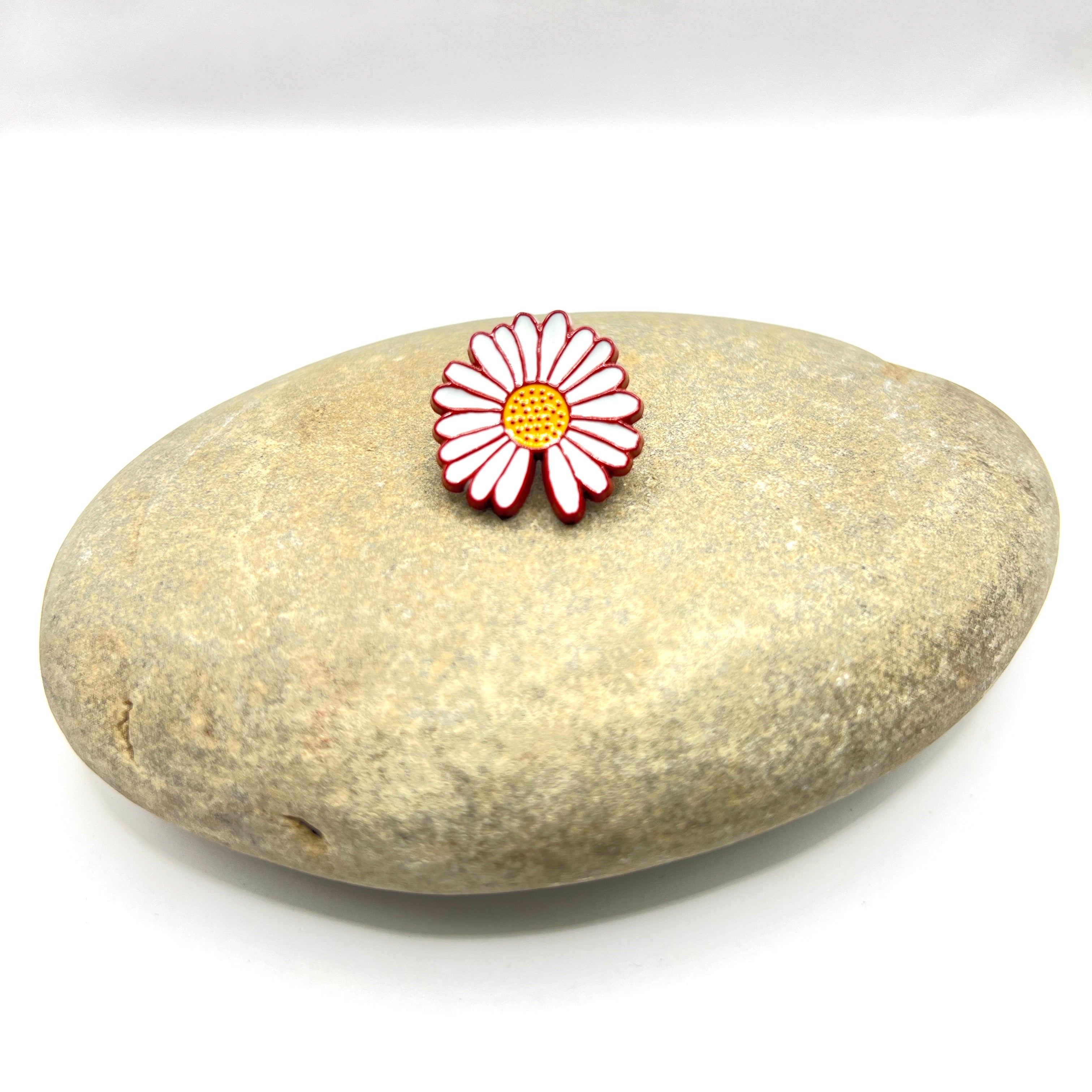 Sunny Daisy Charm Pin