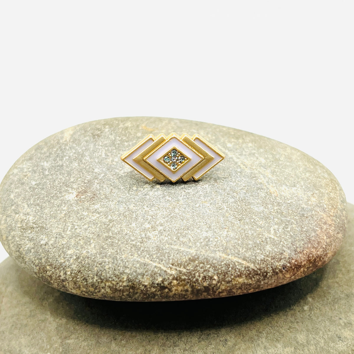 The Geometric Glam Pin