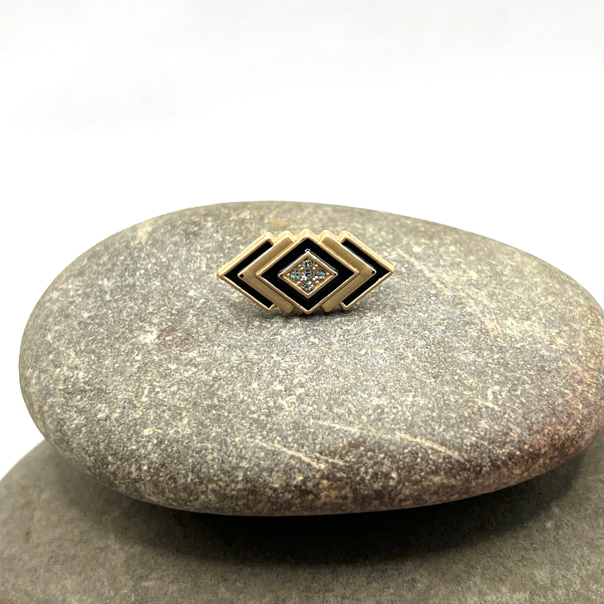 The Geometric Glam Pin