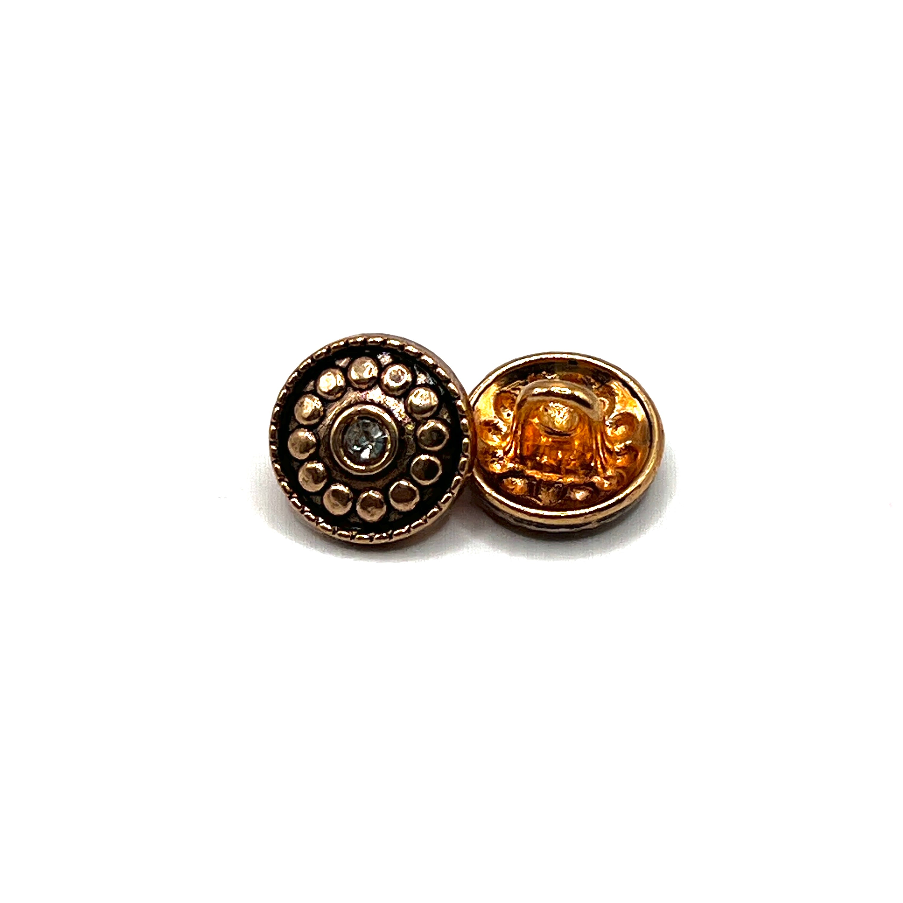 Antique Gold Kurta Button
