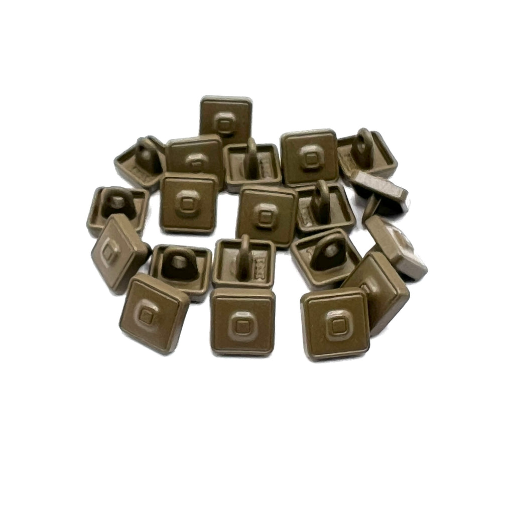 Matt Square Kurta Button