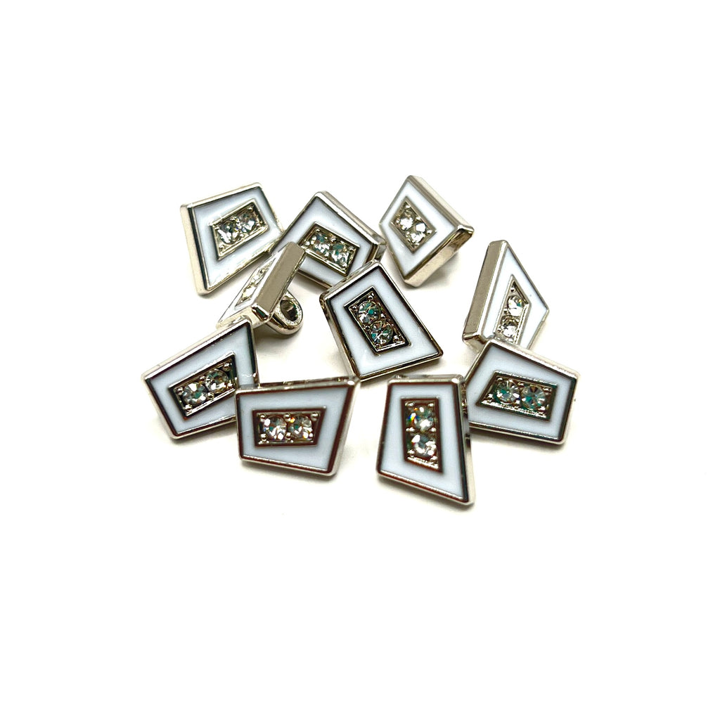 Crystal Frame Kurta Button