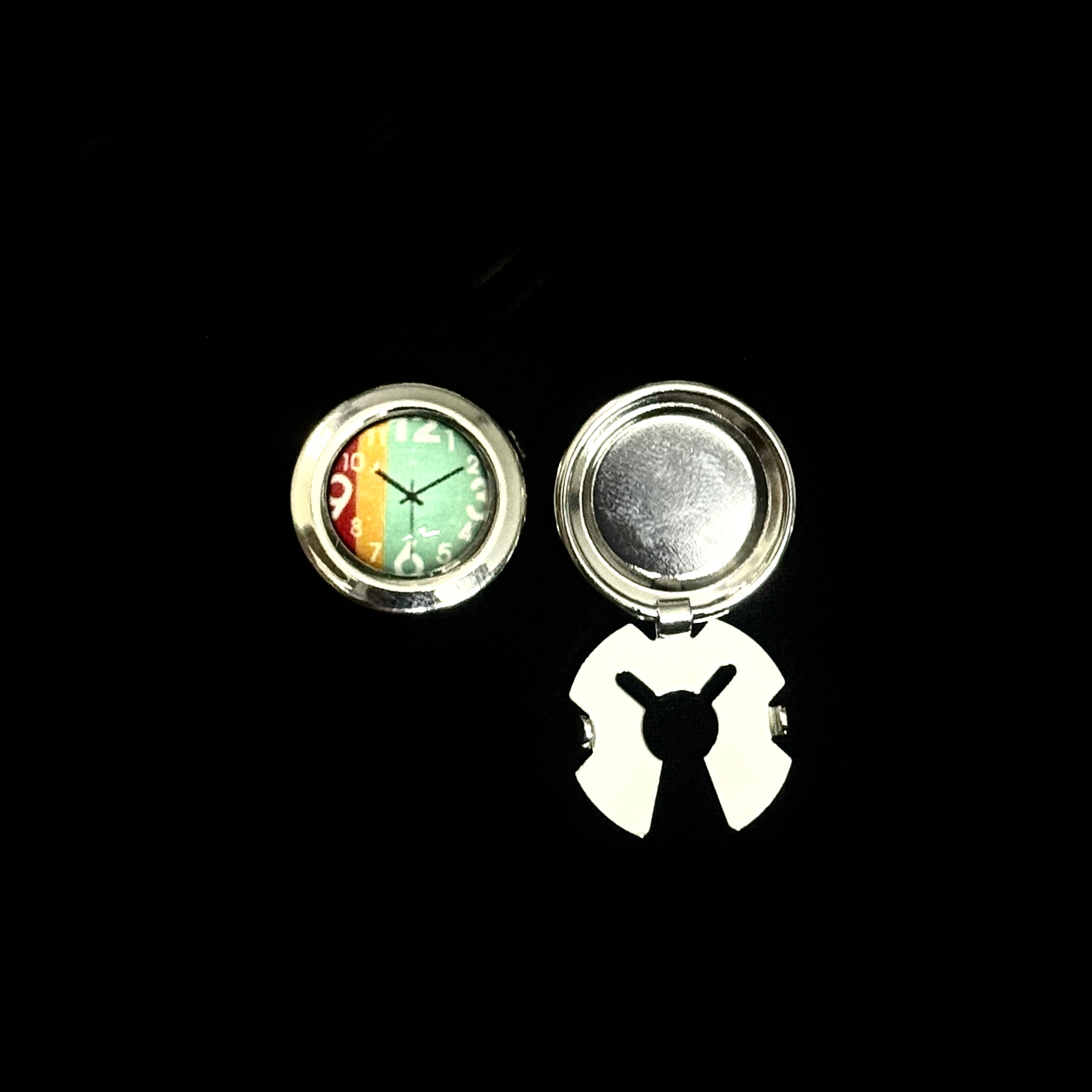 The Multicolored Watch Button Cover | Unisex