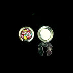 The Pink Terrazzo Button Cover