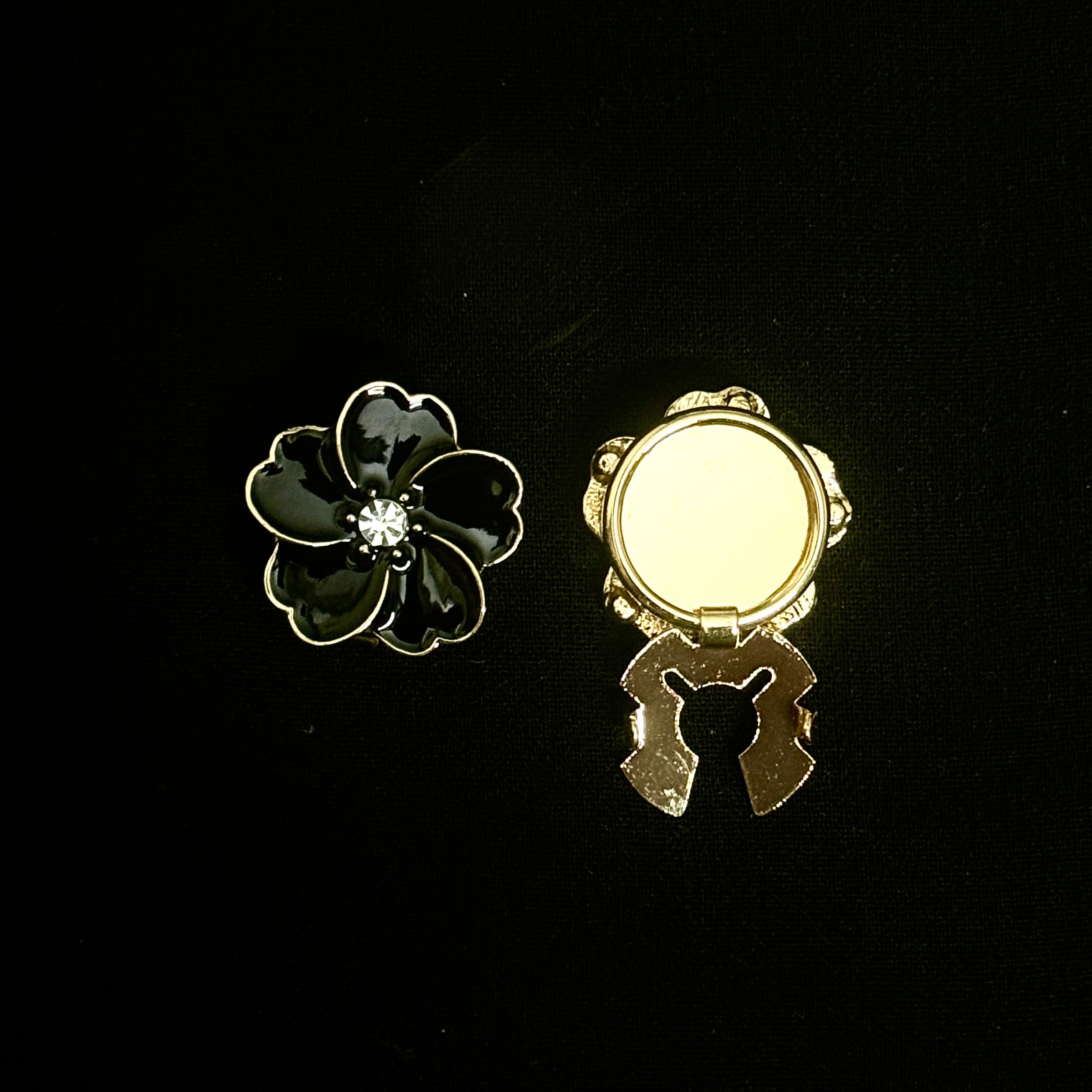 The Blackstone Flower Button Cover