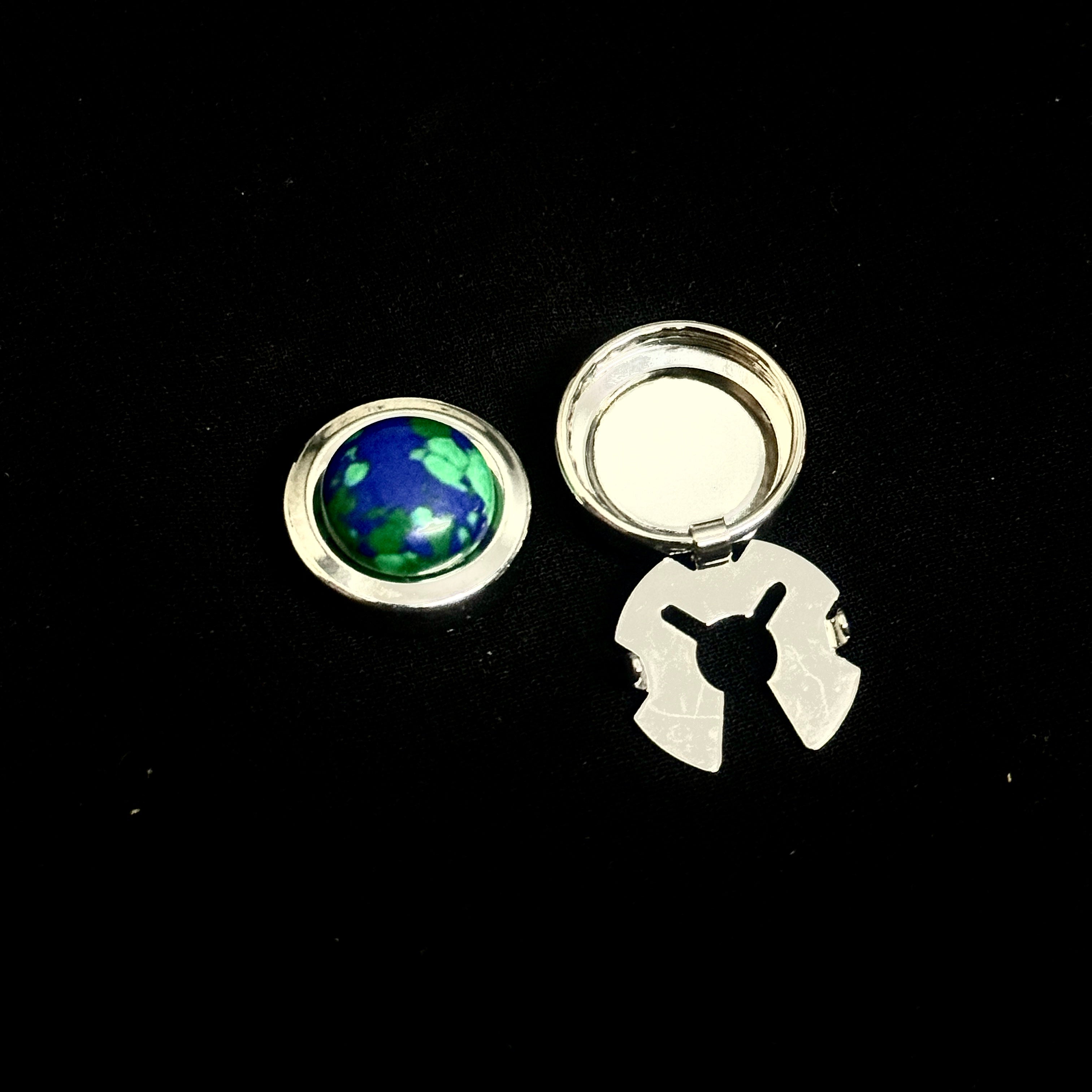 The Earthy Terrazzo Button Cover