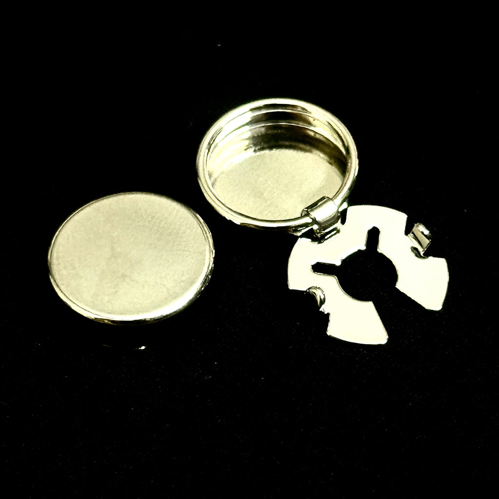 The Flat Top Button Cover