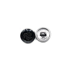 Golden Swirl Emblem Kurta Button