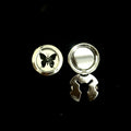 The Black Butterfly Button Cover