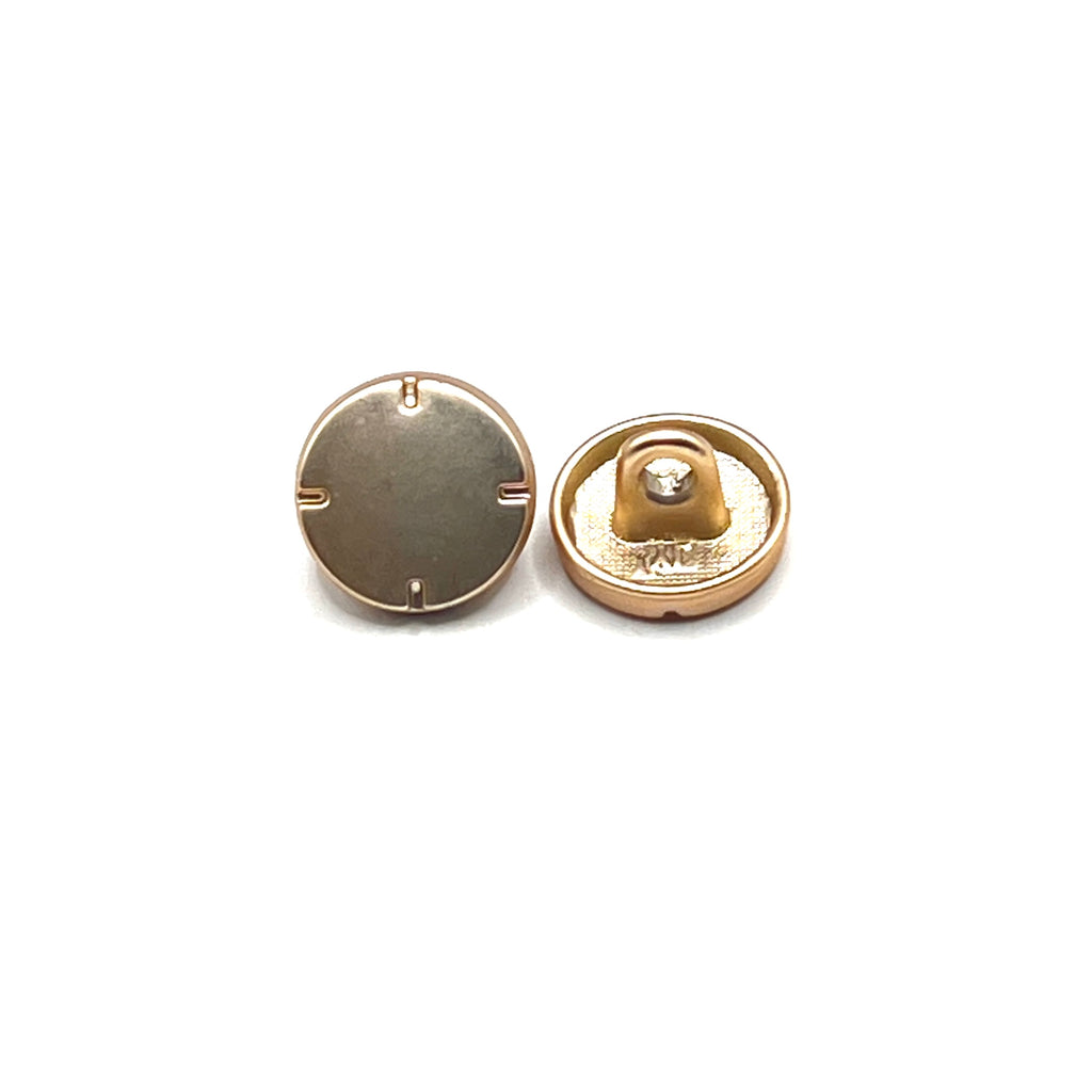 Matt Gold Cut Kurta Button