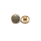 Matt Gold Cut Kurta Button
