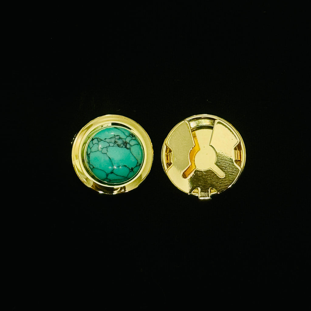 The Feroza Stone Button Cover
