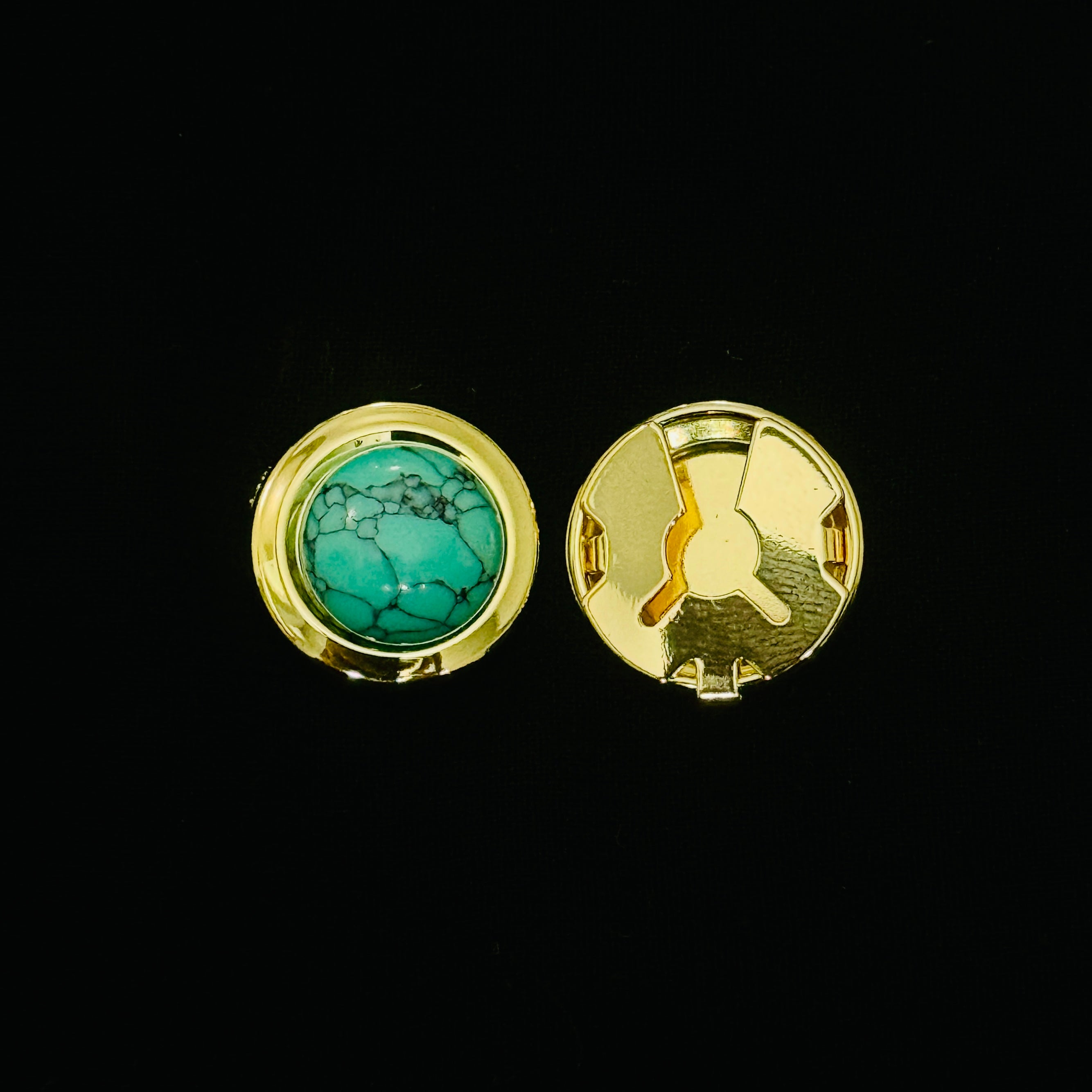 The Feroza Stone Button Cover