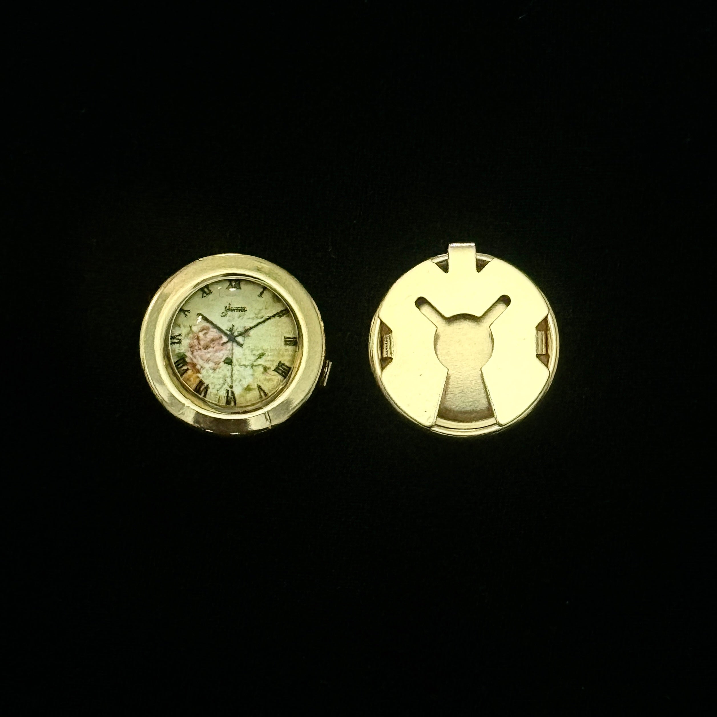 The Timeless Clock Button Cover