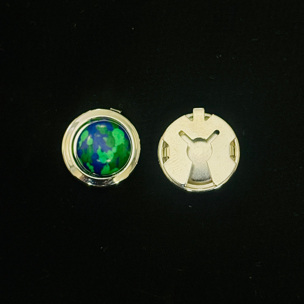 The Earthy Terrazzo Button Cover