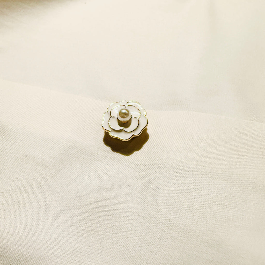 The Floral Button Cover | Unisex