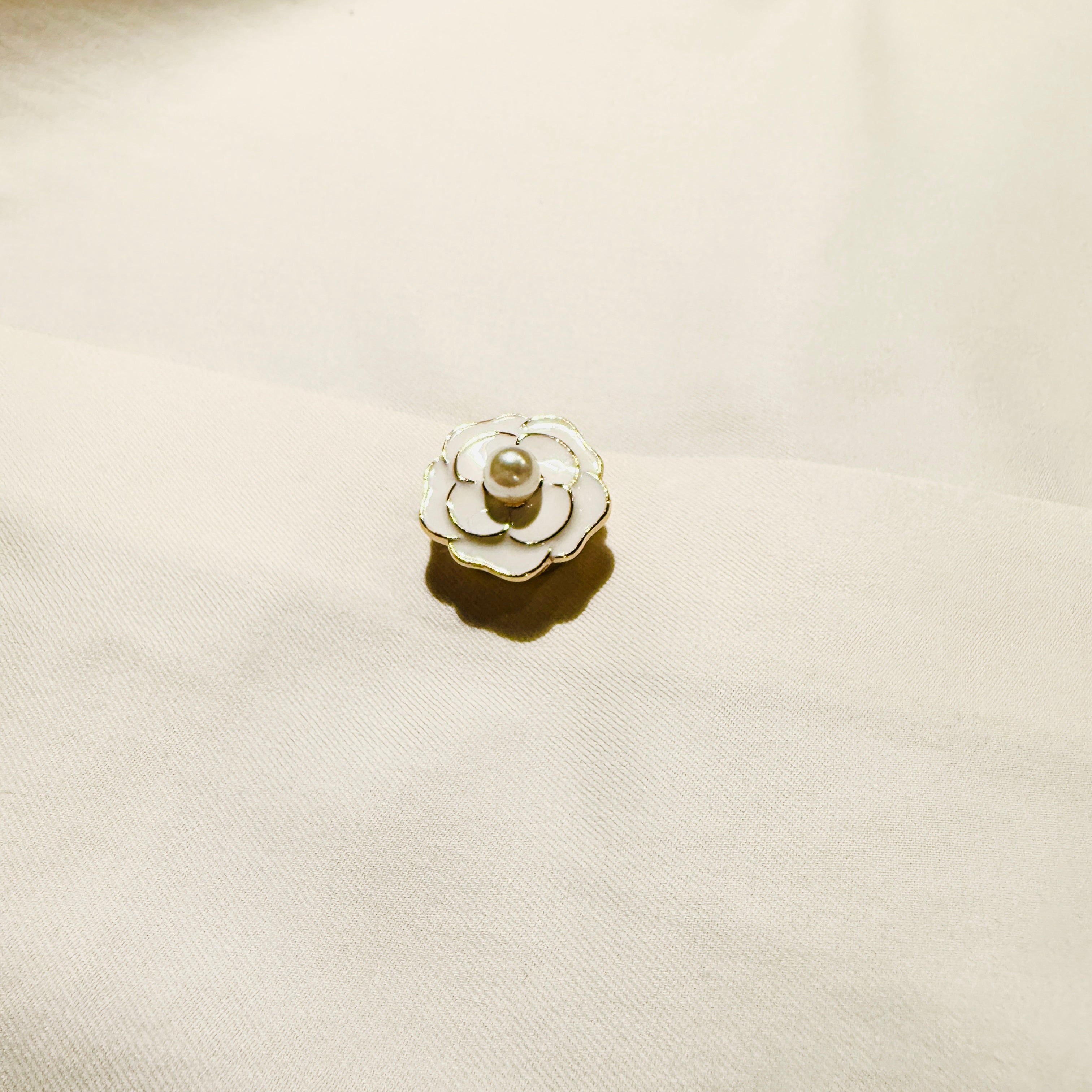 The Floral Button Cover | Unisex