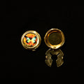 Vintage Butterfly Button Cover | Unisex