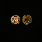 Vintage Butterfly Button Cover | Unisex