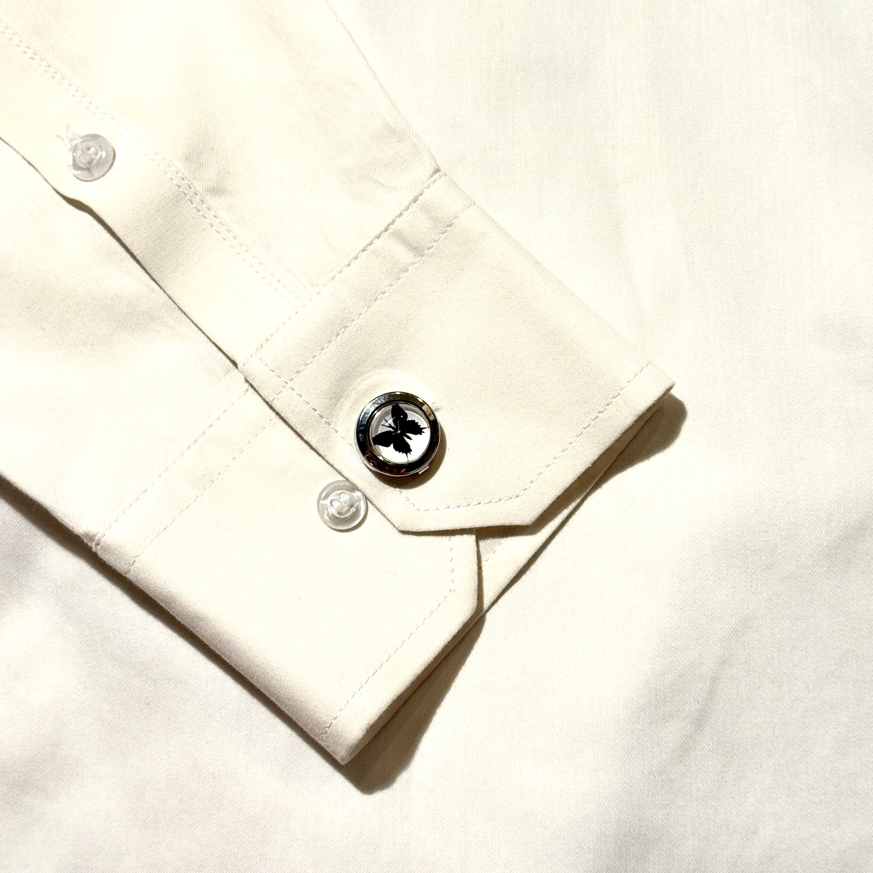 The Black Butterfly Button Cover