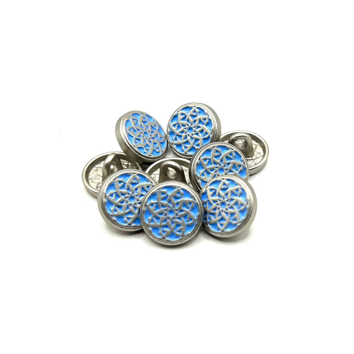 Imperial Weave Metal Kurta Button