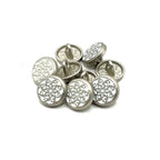 Imperial Weave Metal Kurta Button