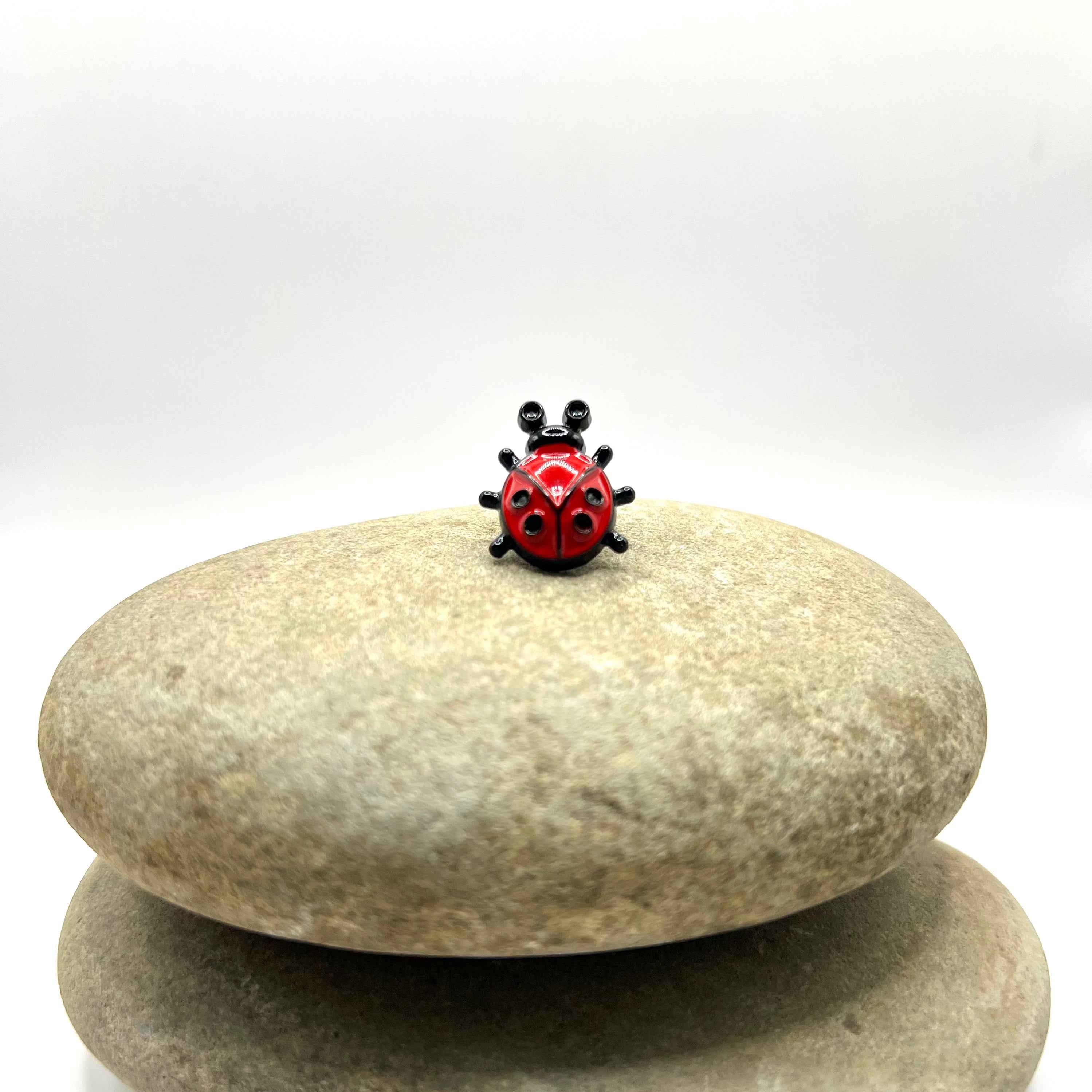 Charming Ladybug Lapel Pin