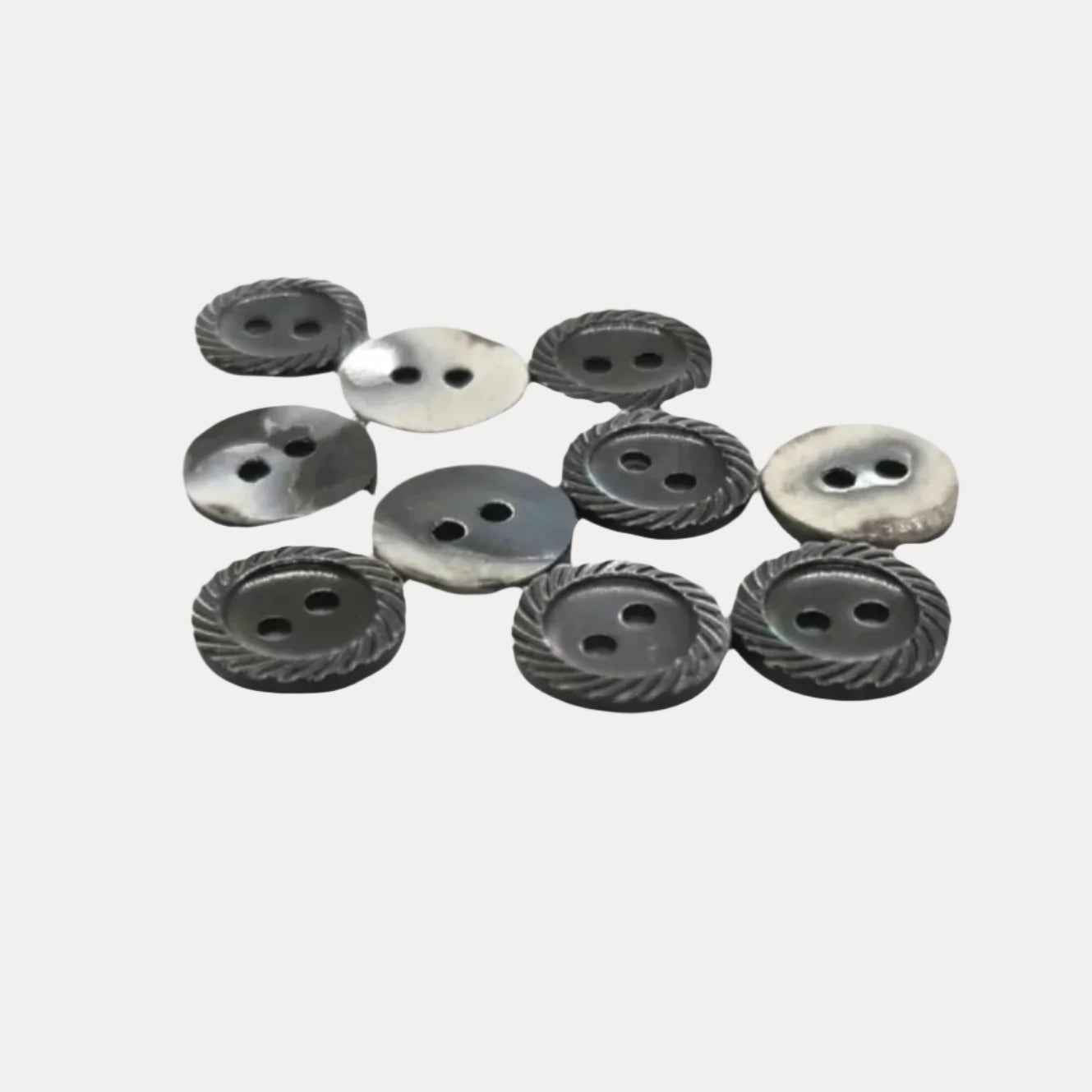 Laser Shell Buttons
