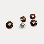 Round Metal Kurta Button