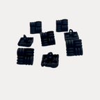 Woven Square Kurta Button