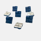 Woven Square Buttons