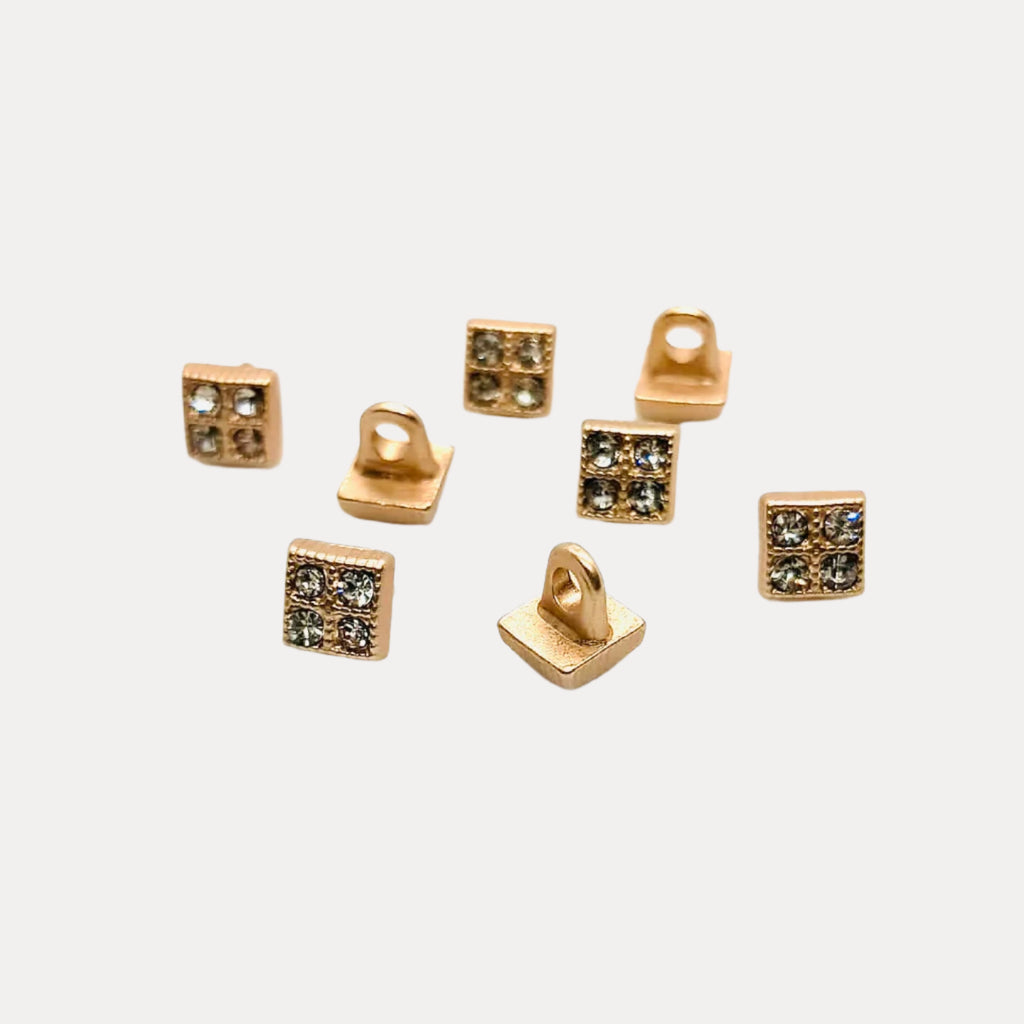Mini Gem Kurta Button