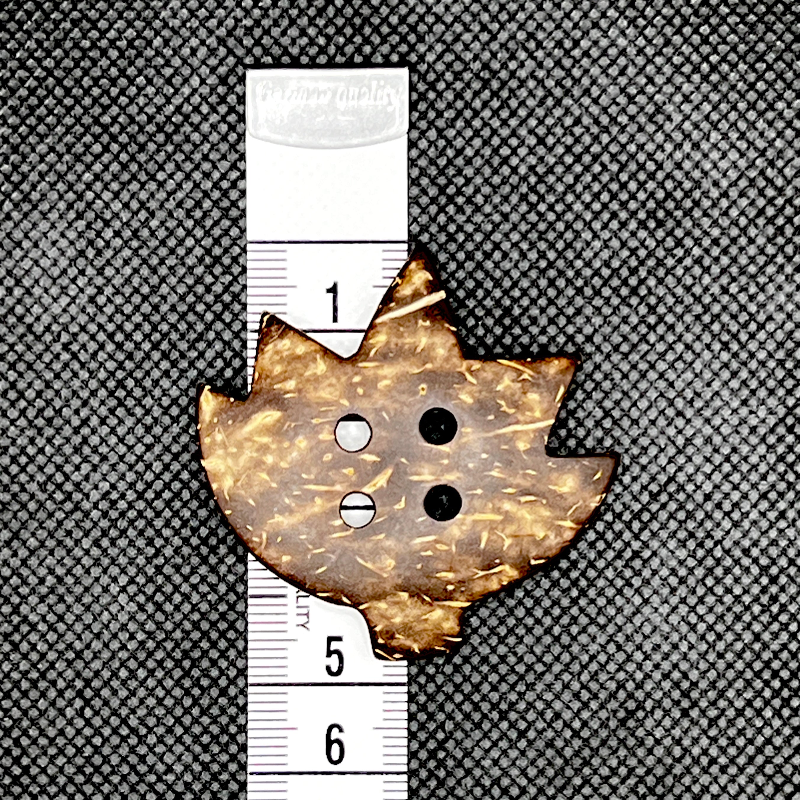 Maple Leaf Button