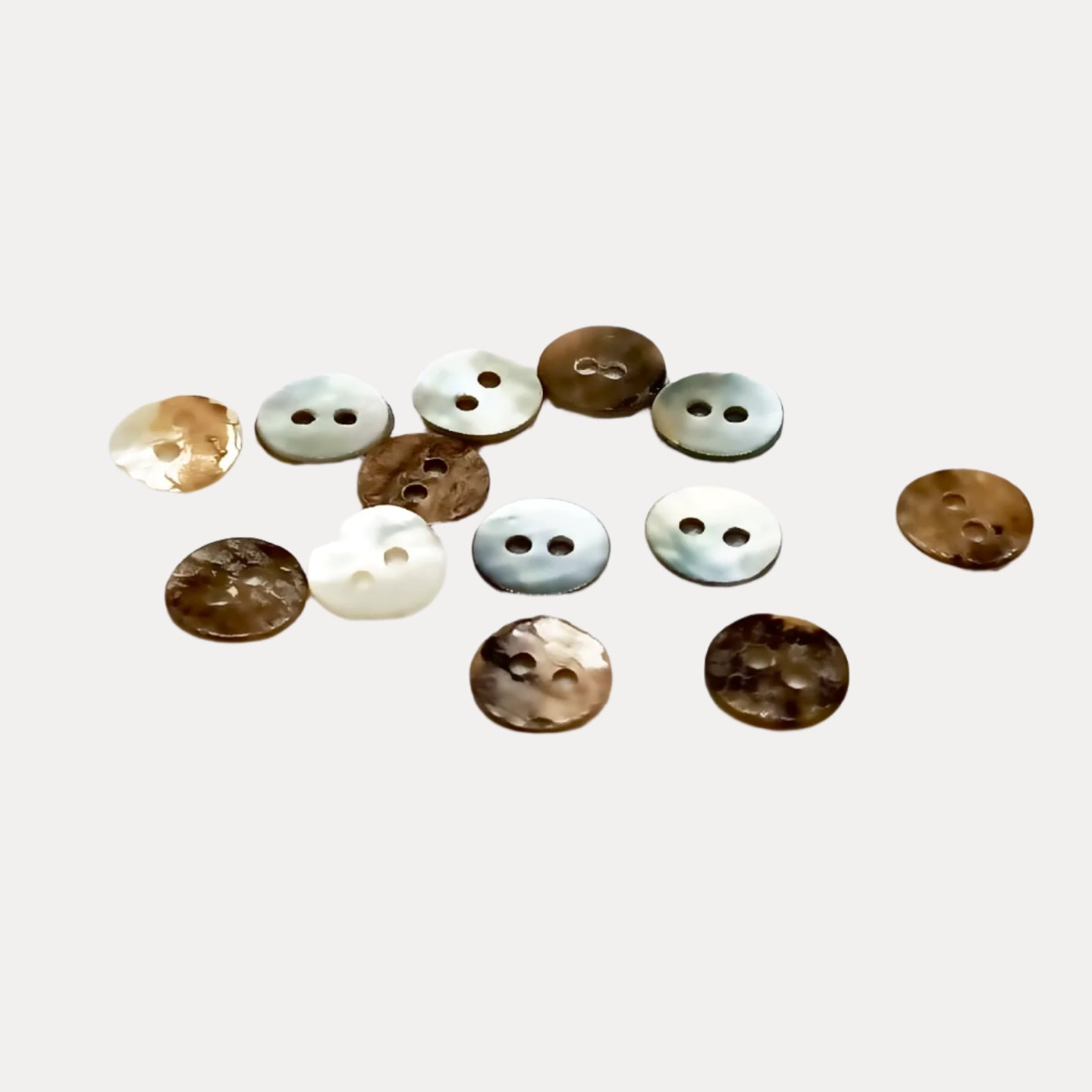 Natural Akoya Shell Buttons