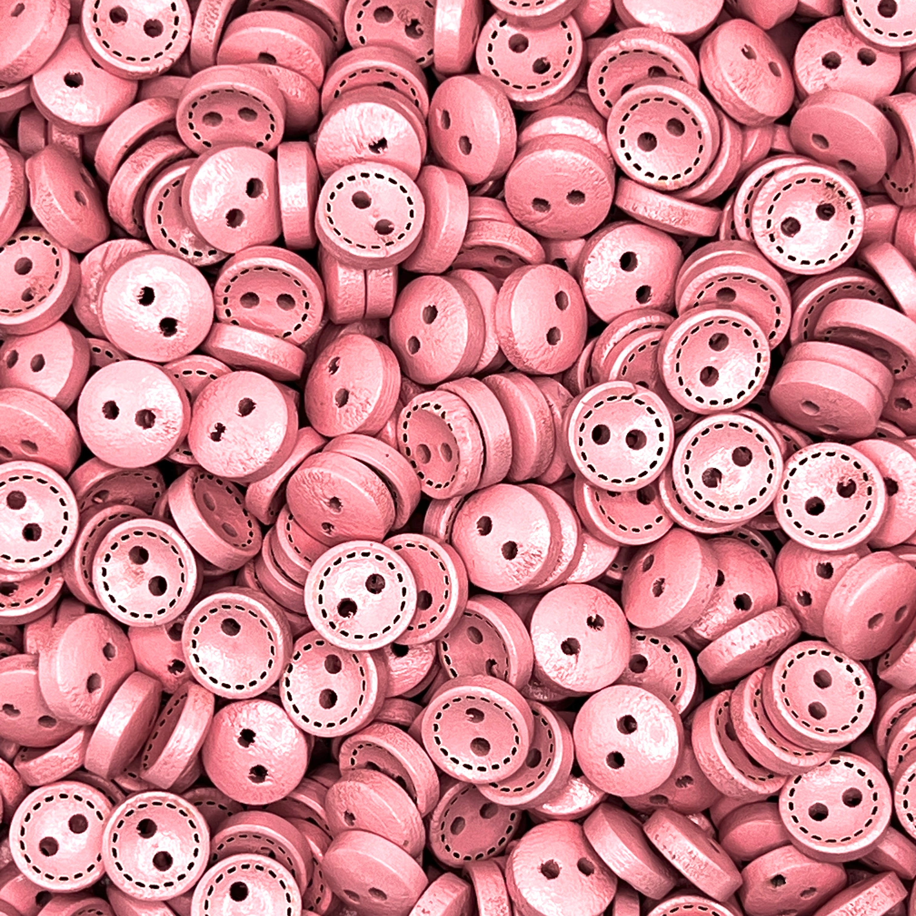 Neon Wood Button