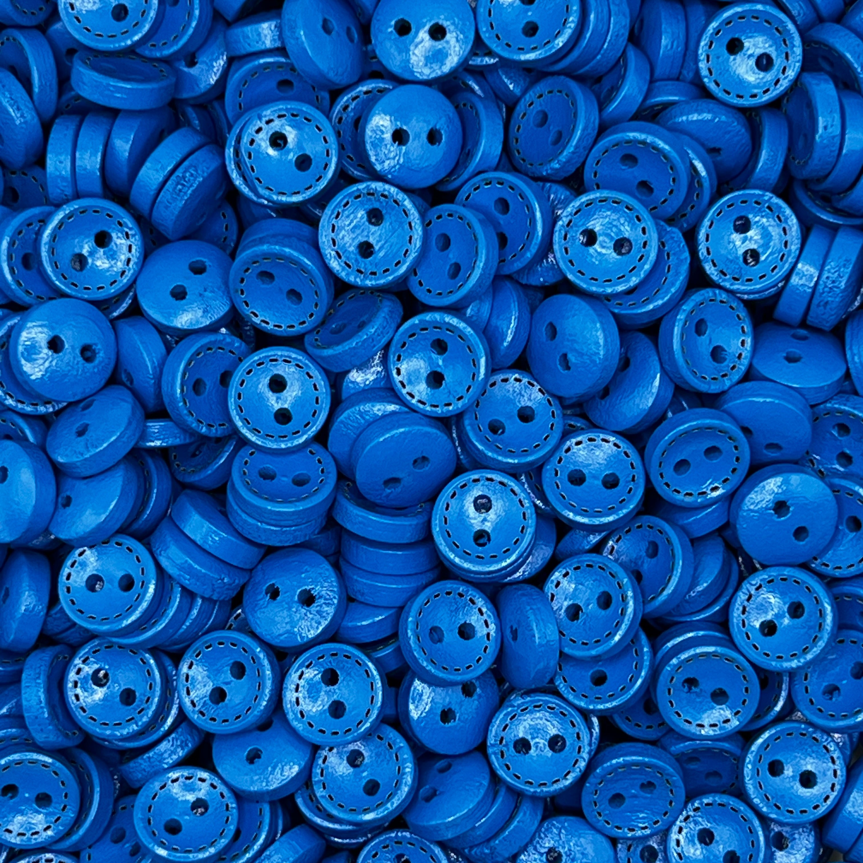 Neon Wood Button