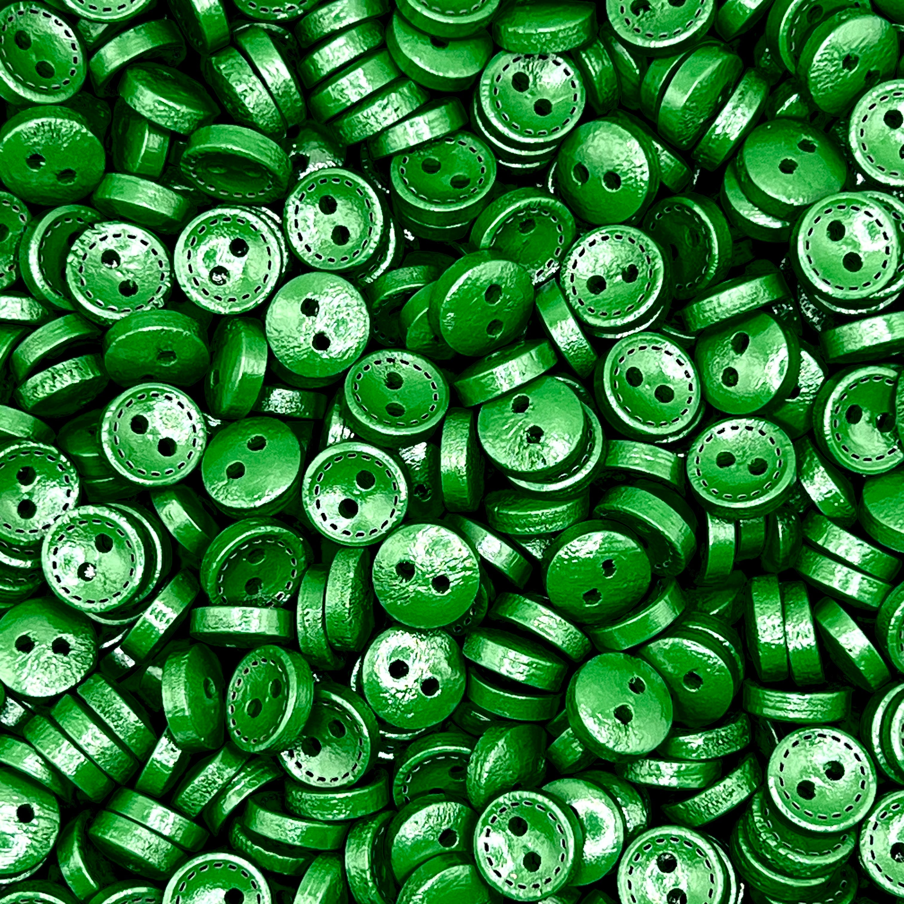 Neon Wood Button