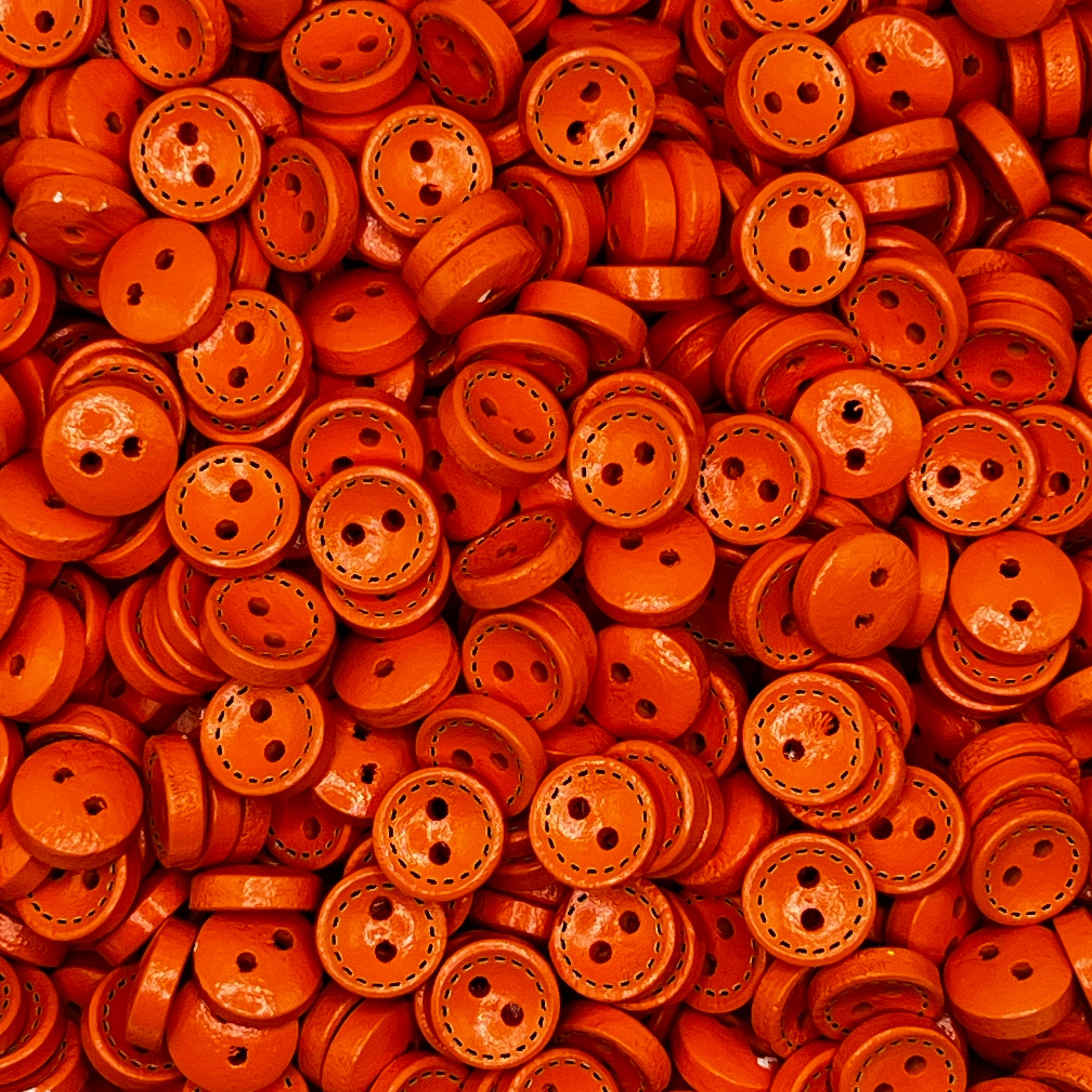 Neon Wood Button