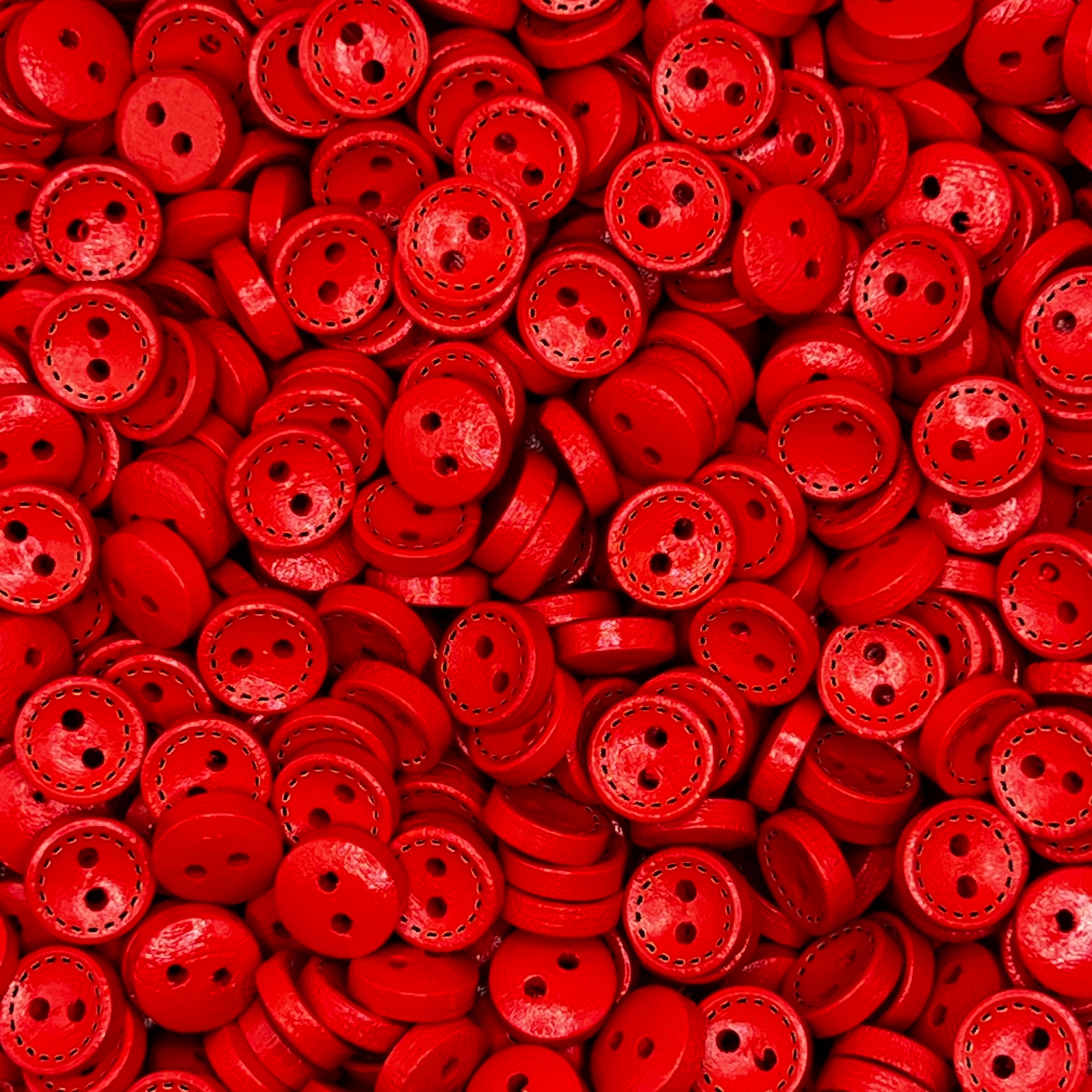 Neon Wood Button