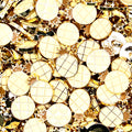 Pineapple Plastic Buttons