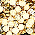 Pineapple Plastic Buttons
