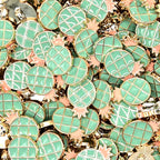 Pineapple Plastic Buttons
